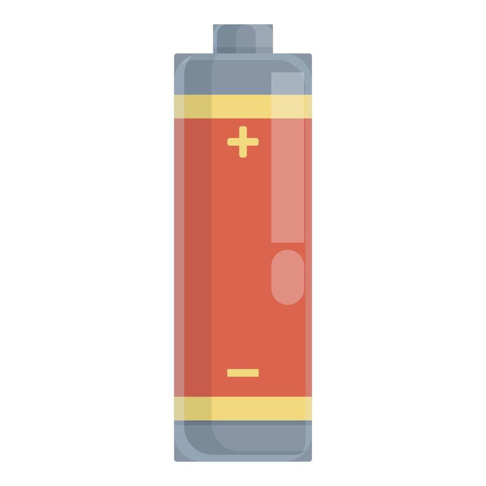 vecteur de dessin animé d'icône de batterie vaper. bouteille de vapotage