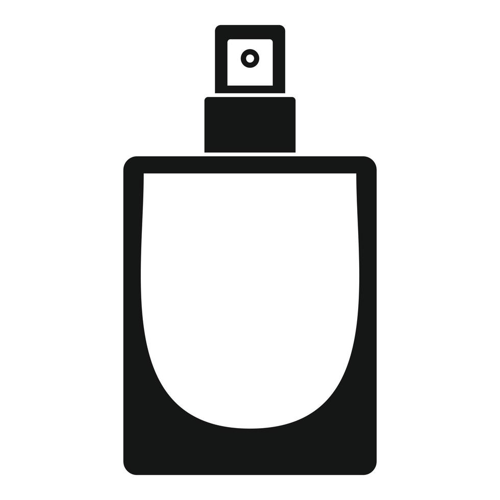 icône de parfum de mode, style simple vecteur