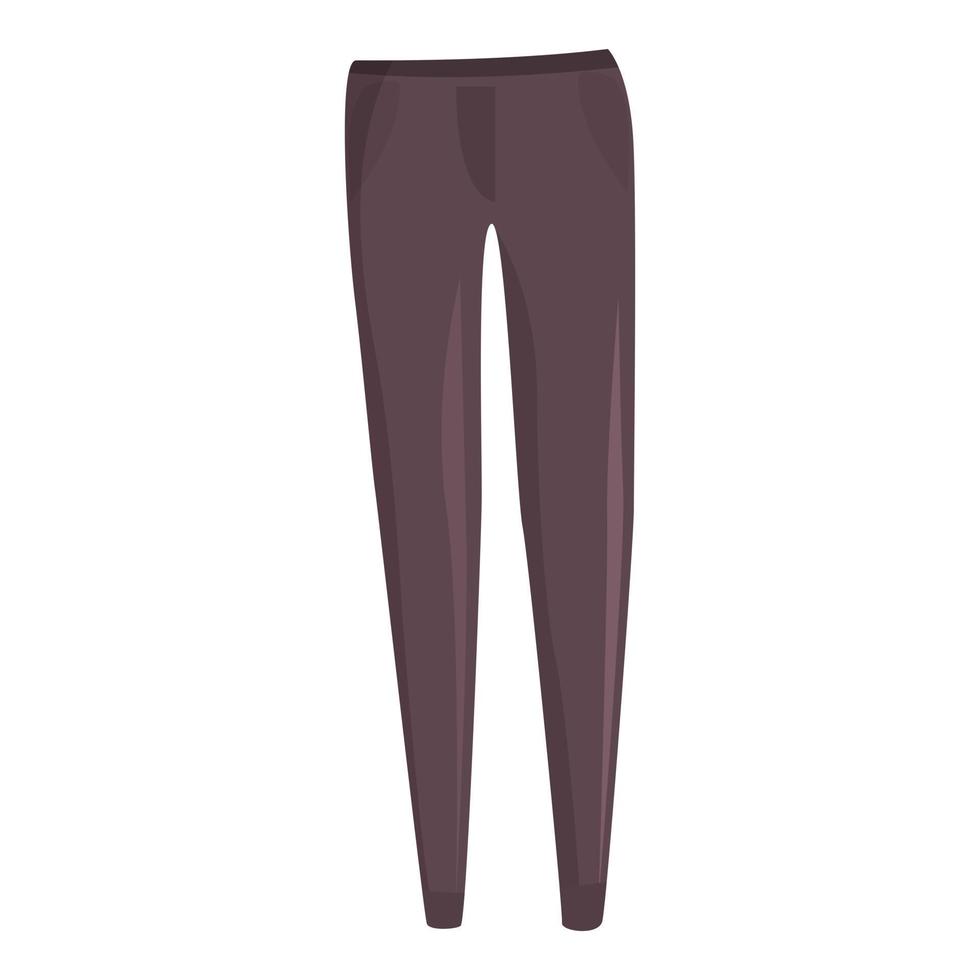 femme pantalon icône vecteur de dessin animé. mode féminine