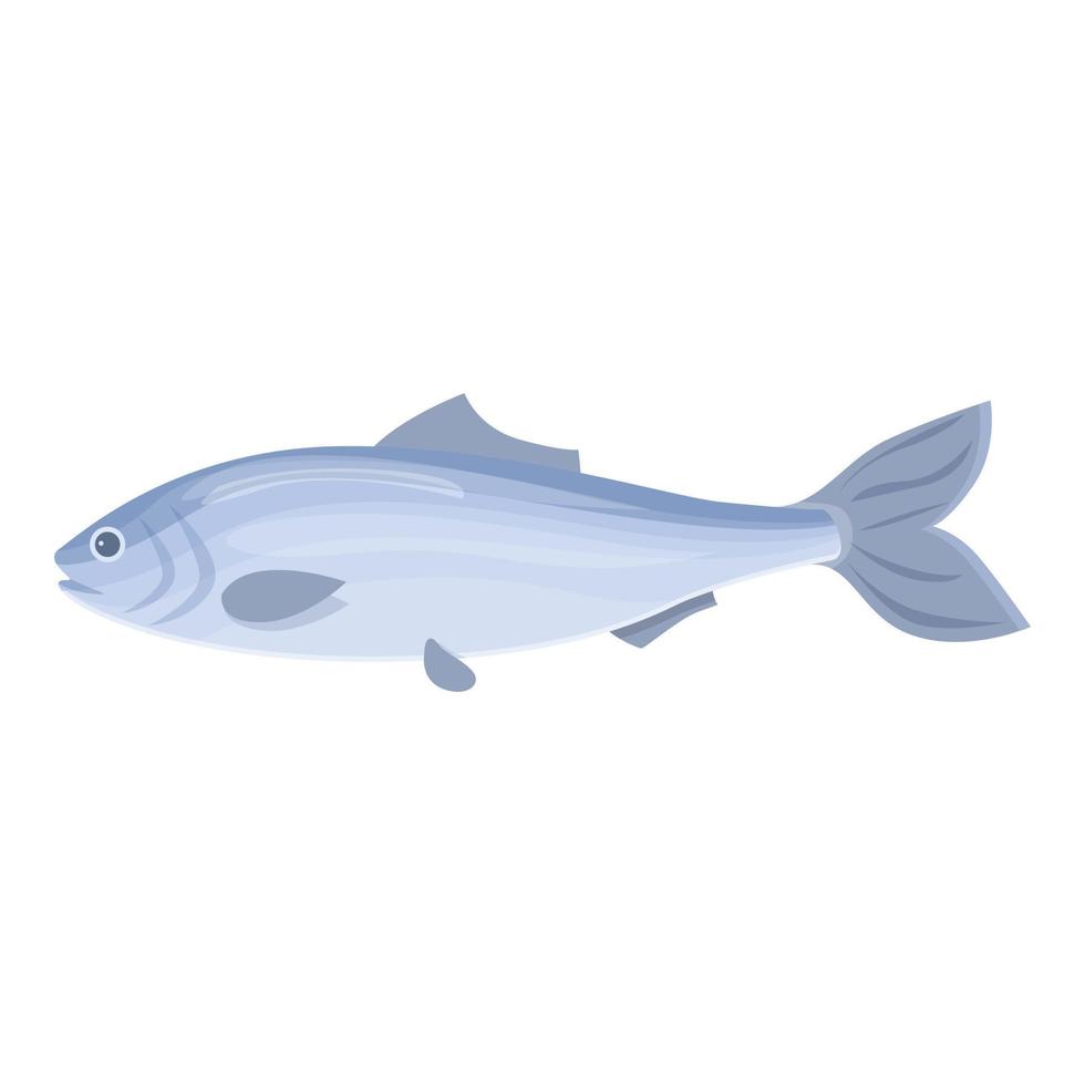 vecteur de dessin animé d'icône de produit aquatique. poisson de mer