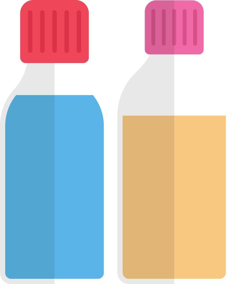 illustration vectorielle de bouteille de jus sur un fond. symboles de qualité premium. icônes vectorielles pour le concept et la conception graphique. vecteur