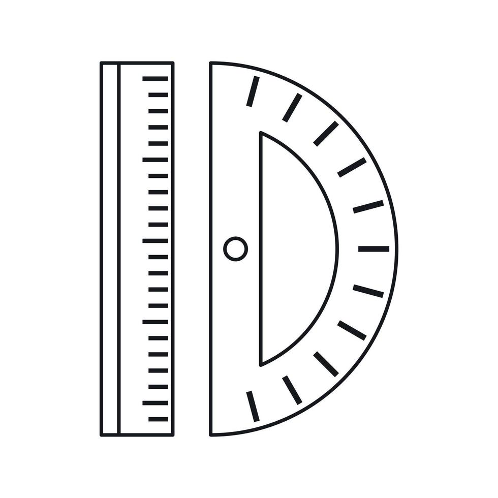 icône de ligne, style de contour vecteur