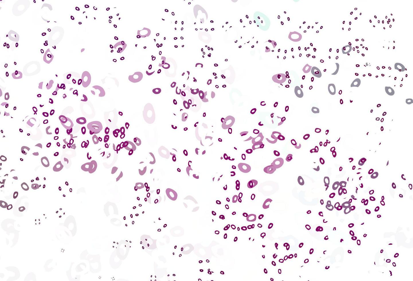 fond de vecteur violet clair avec des bulles.