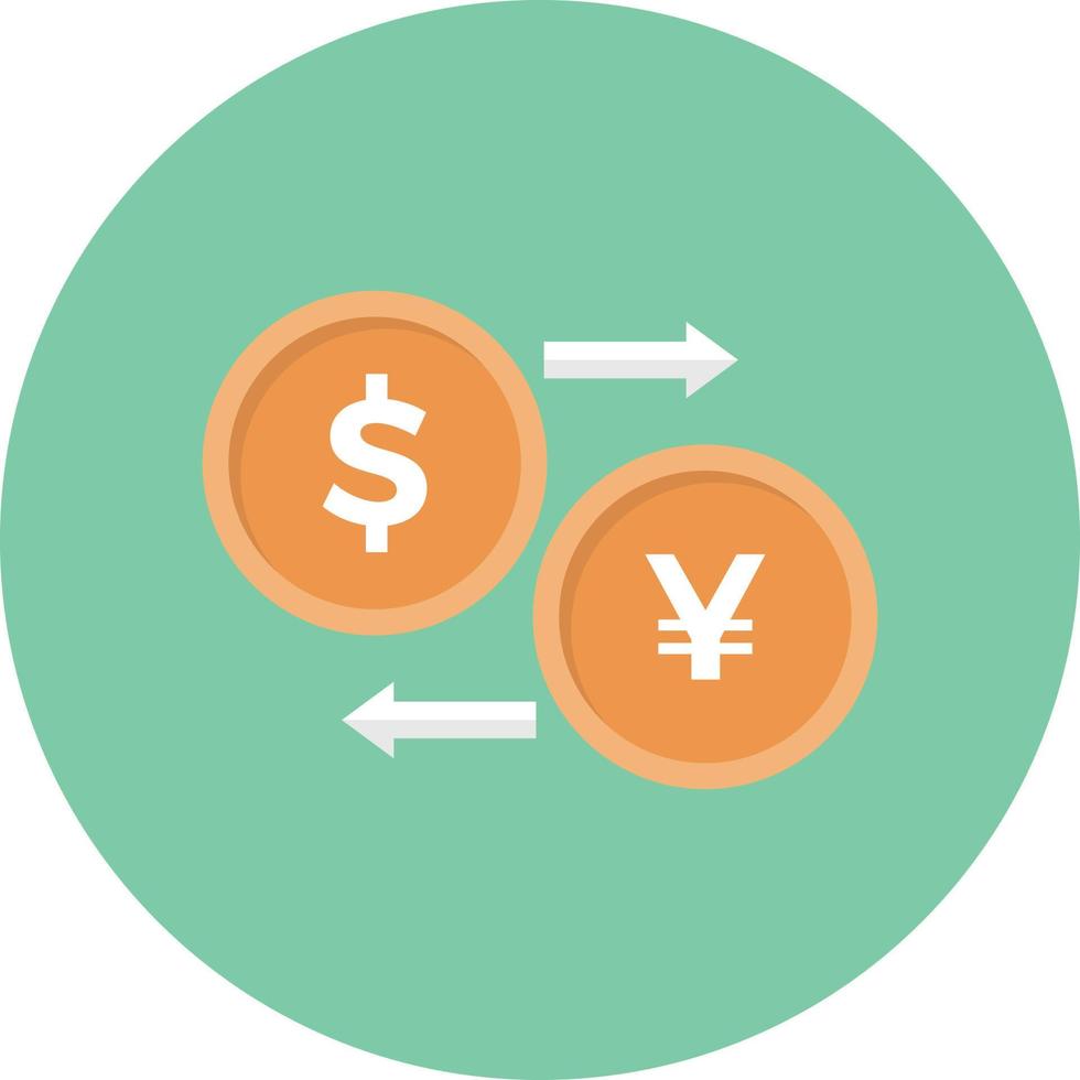 échange d'illustrations vectorielles sur un fond. symboles de qualité premium. icônes vectorielles pour le concept et la conception graphique. vecteur