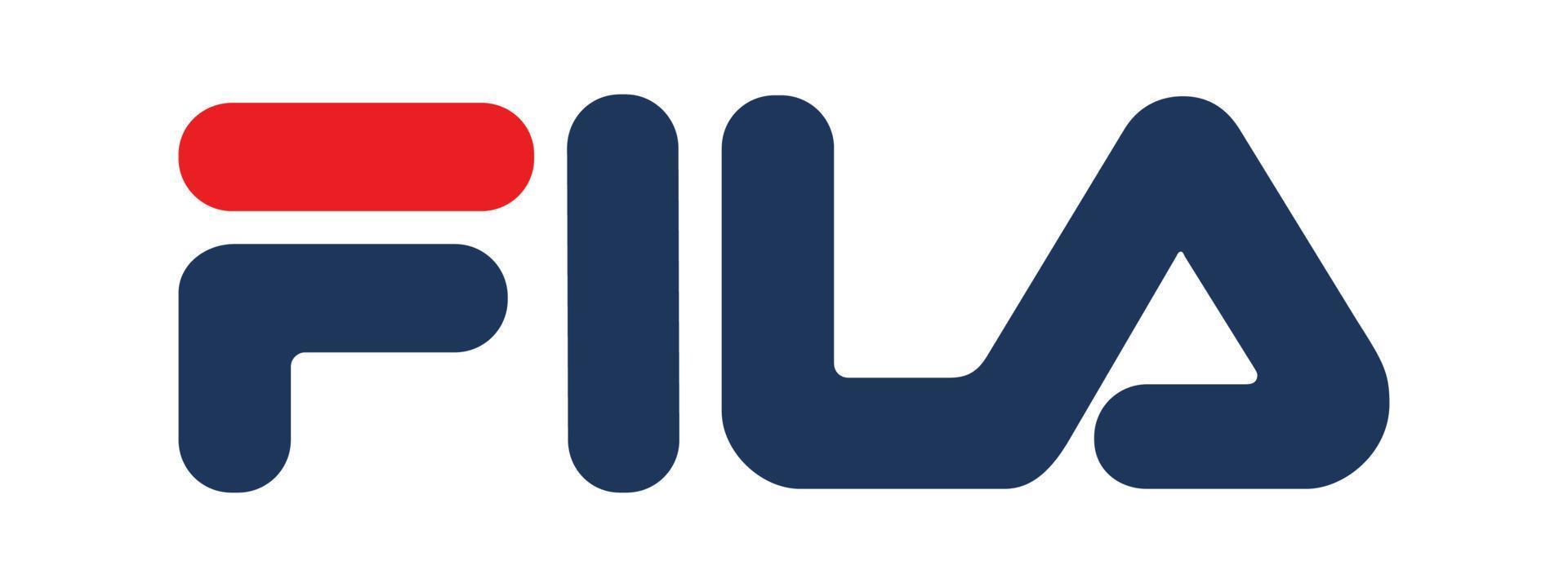 logo fila sur fond transparent vecteur