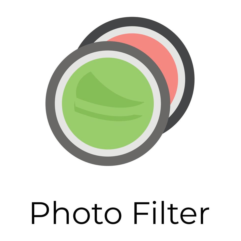 filtre photo tendance vecteur