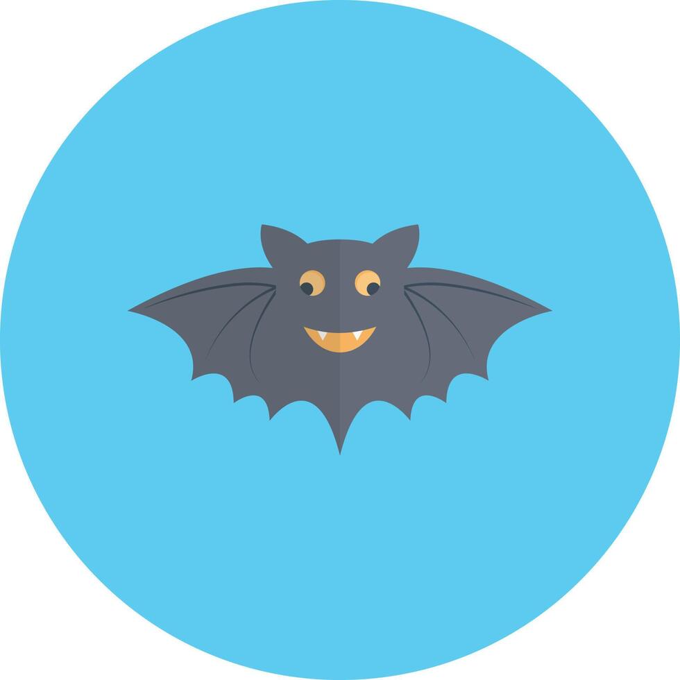 illustration vectorielle de chauve-souris sur un fond. symboles de qualité premium. icônes vectorielles pour le concept et la conception graphique. vecteur