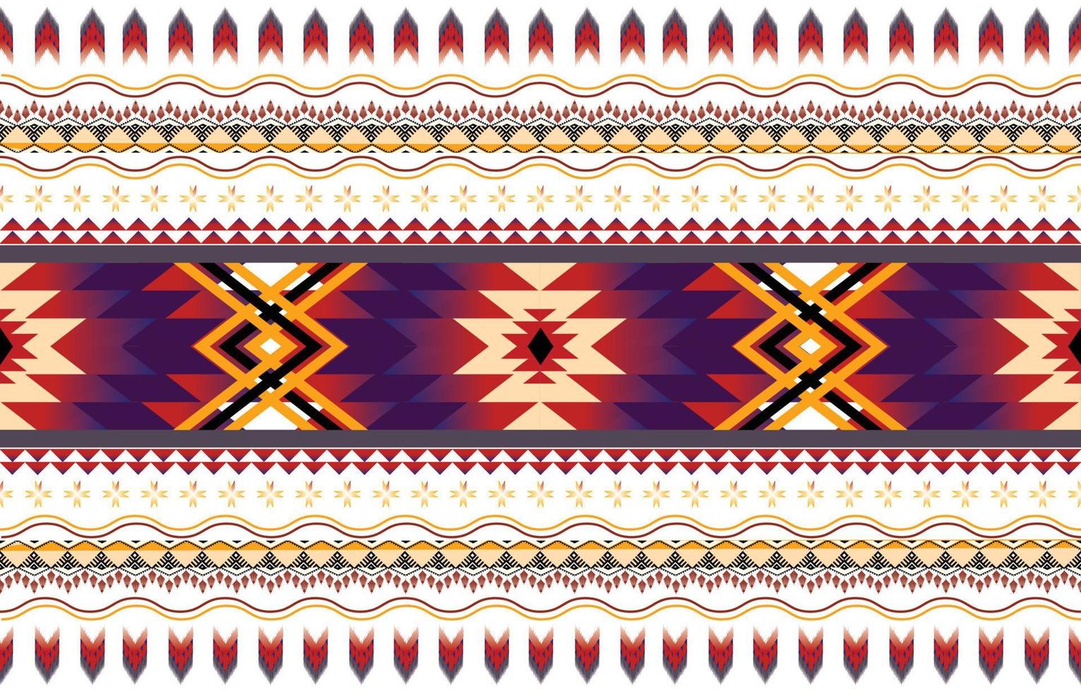 vecteur abstrait ethnique géométrique sans couture. motif de motif aztèque afro-américain. éléments vectoriels conçus pour l'arrière-plan, le papier peint, l'impression, l'emballage, la tuile, le motif de tissu. motif vectoriel.