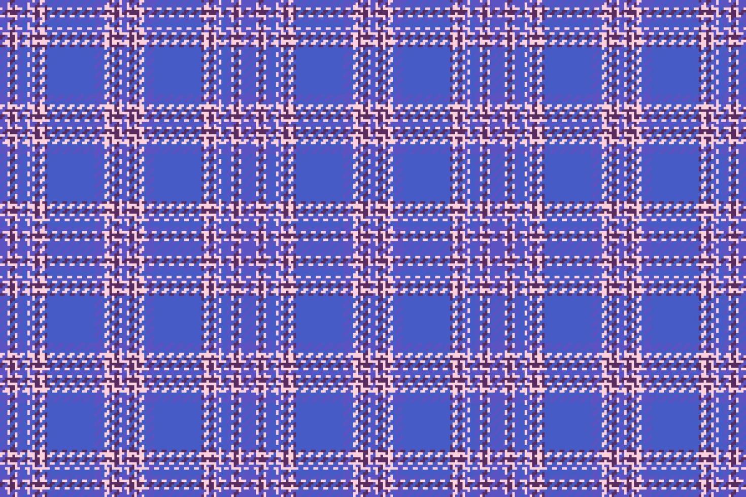 tissu textile tartan. vérifier le motif sans couture. vecteur de plaid de texture de fond.