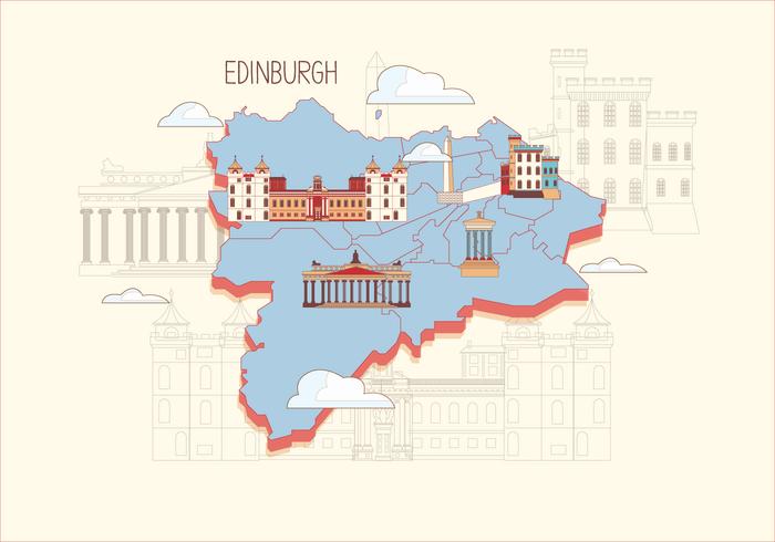 Vector Edinburgh Carte