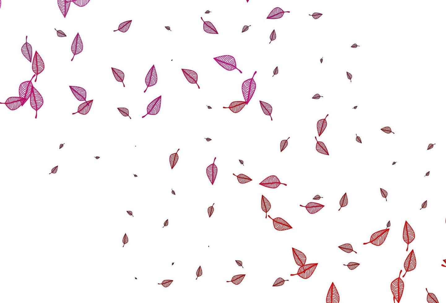 couverture de griffonnage vectoriel violet clair et rose.