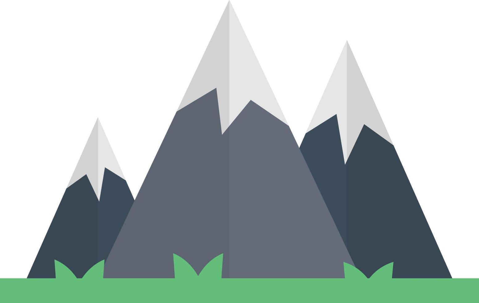 illustration vectorielle de montagnes sur fond.symboles de qualité premium.icônes vectorielles pour le concept et la conception graphique. vecteur