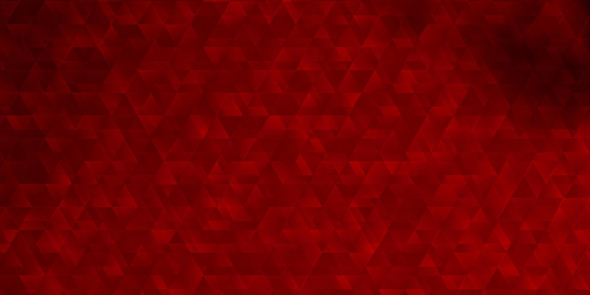 modèle rouge avec des triangles. vecteur