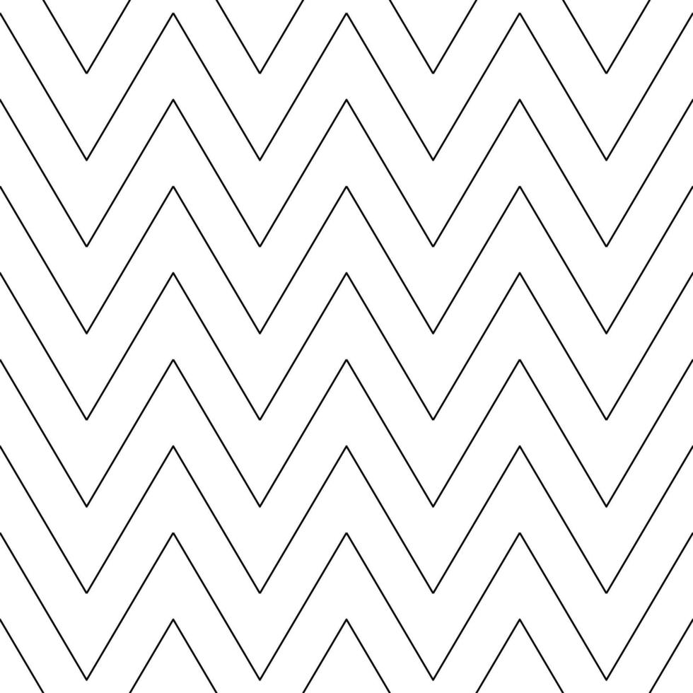 motif simple géométrique simple de lignes serpentant noires vecteur