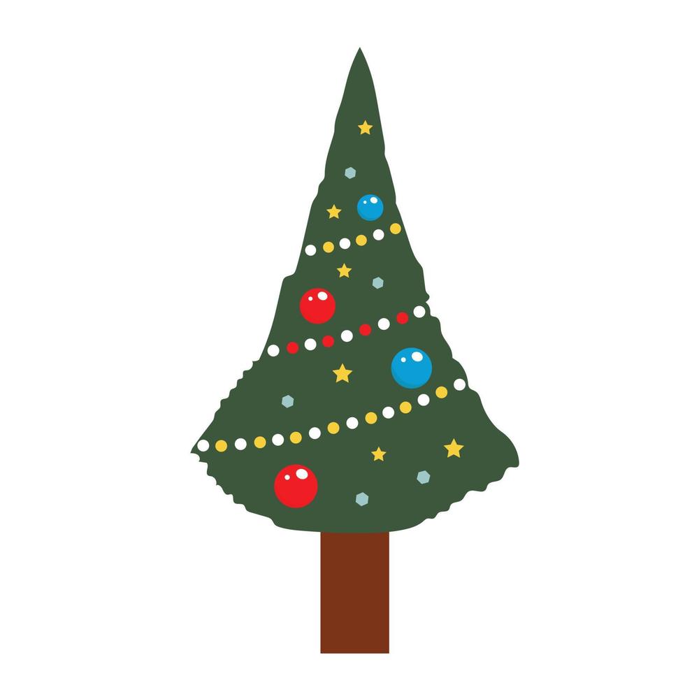 clipart arbre de noël vecteur