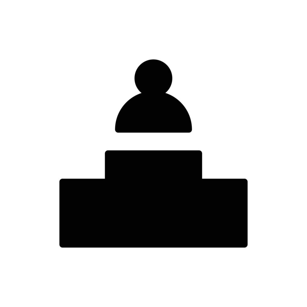 image vectorielle d'icônes de glyphes liées aux processus métier, au travail d'équipe et à la gestion des ressources humaines. pictogrammes de ligne mono et élément de conception infographique vecteur