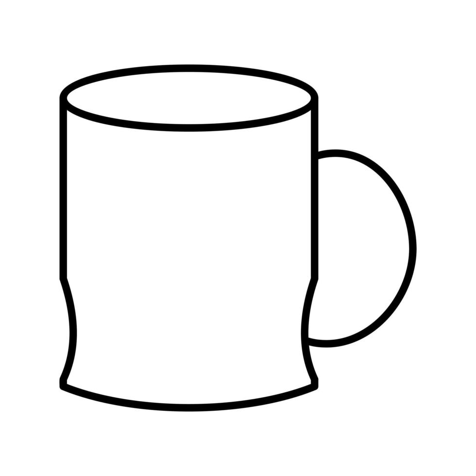 icône de vecteur de tasse de café