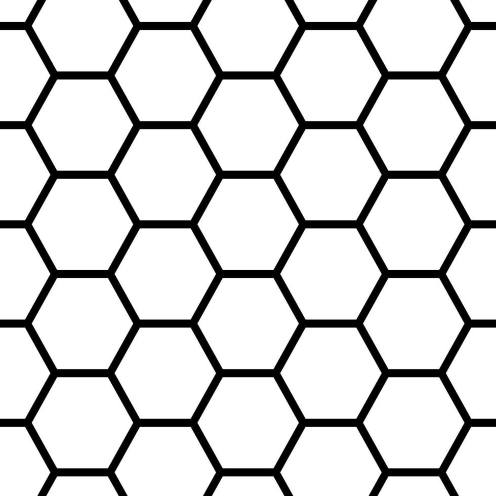 modèle sans couture en nid d'abeille. modèle sans couture abstrait géométrique en nid d'abeille. motif hexagonal. illustration vectorielle vecteur