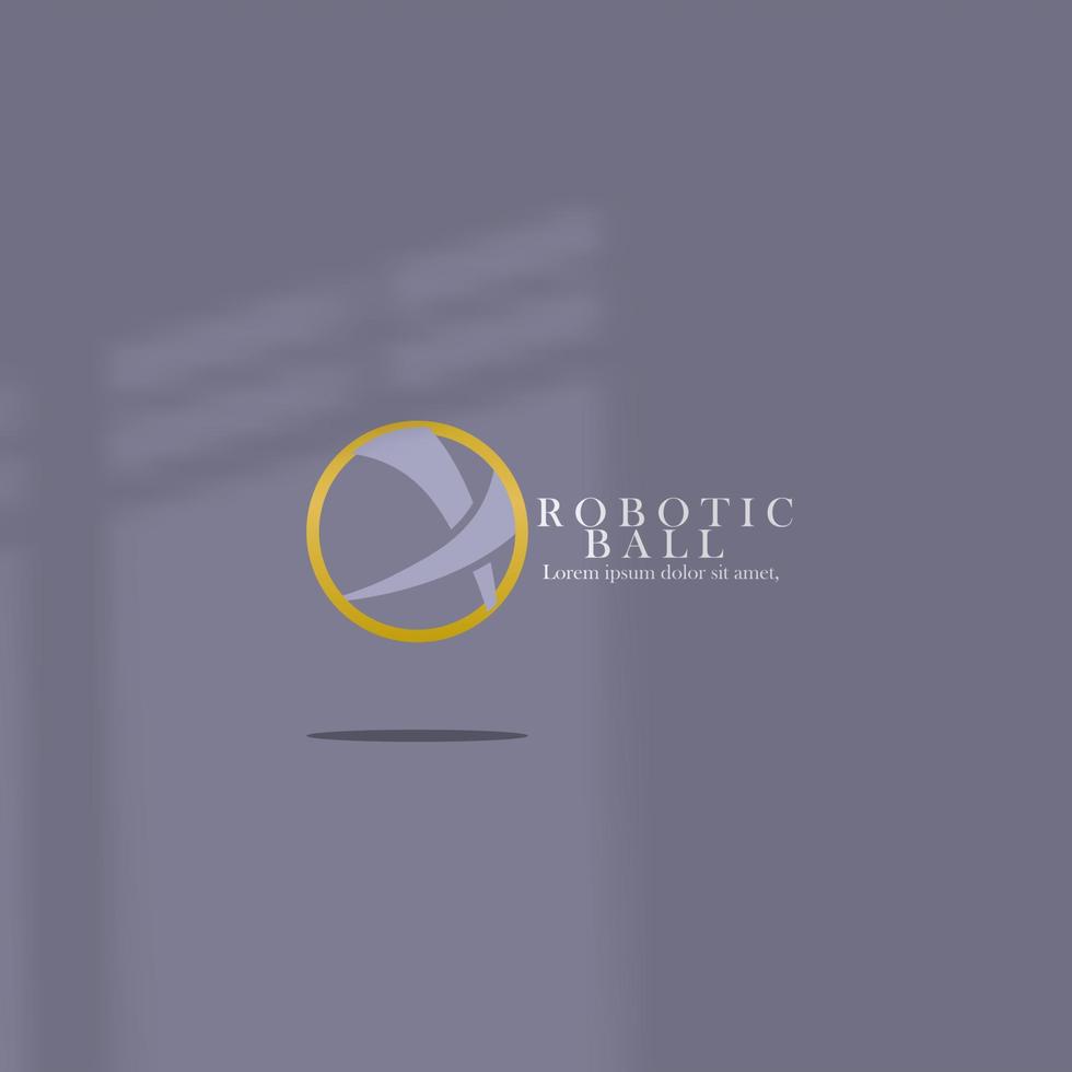 logo icône design robotique lettre s violet orange monogramme simple élégant, pour la société de technologie de magasin eps 10 vecteur