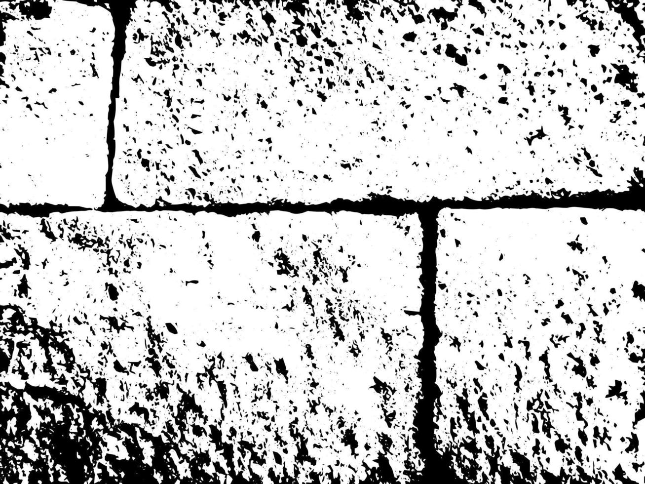 texture vectorielle fissurée rustique avec de nombreuses fissures et rayures. fond abstrait. surface cassée et endommagée. toile de fond vieillie. illustration graphique vectorielle avec blanc transparent. vecteur