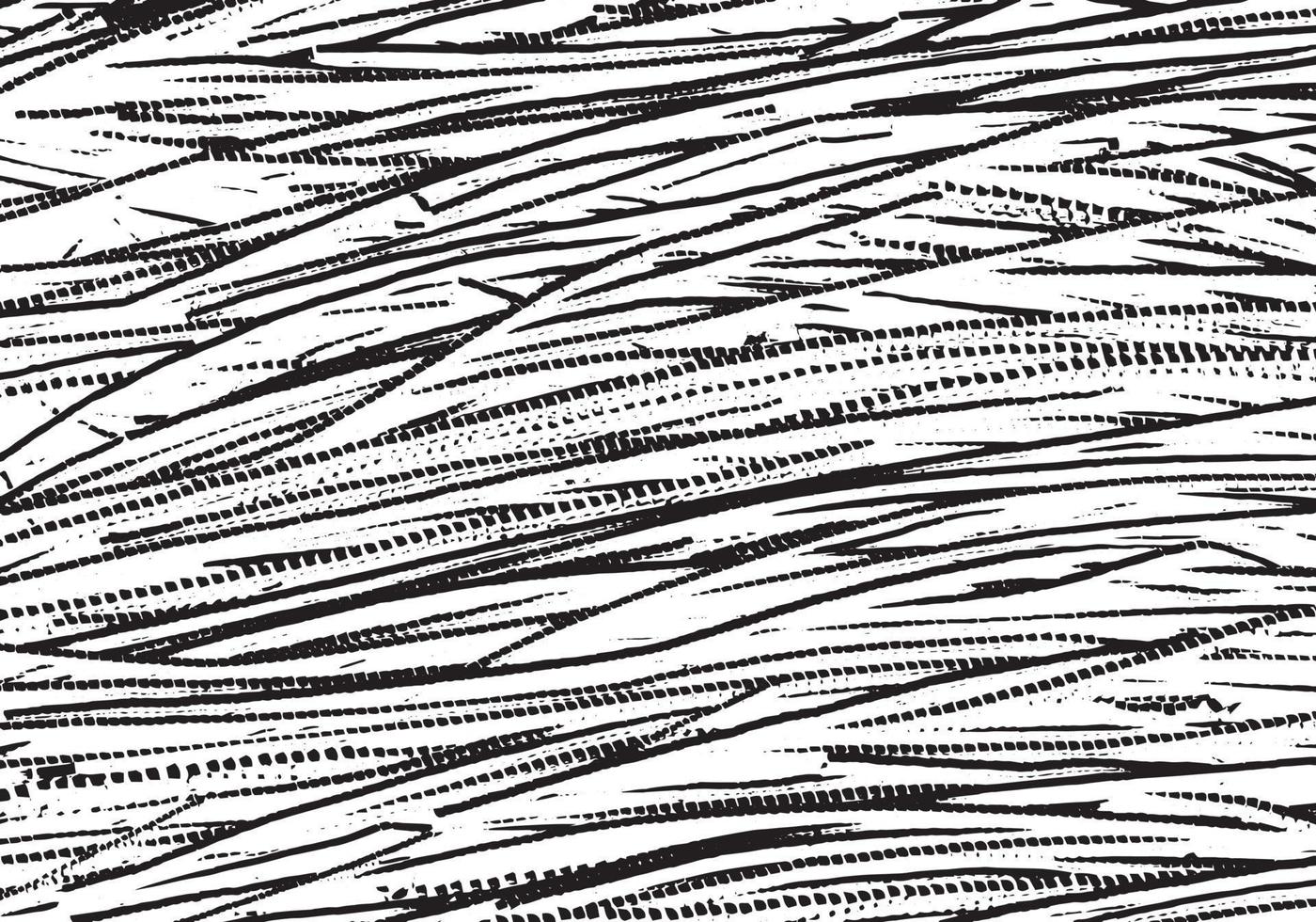 texture vectorielle fissurée rustique avec de nombreuses fissures et rayures. fond abstrait. surface cassée et endommagée. toile de fond vieillie. illustration graphique vectorielle avec blanc transparent. vecteur