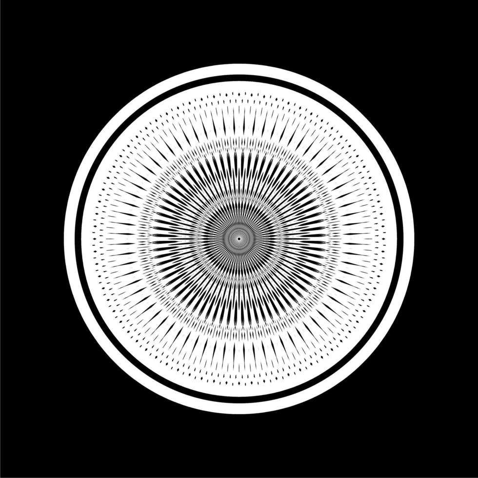 motif de motifs ornementaux en forme de cercle pour la décoration, le motif de motifs, l'ornement, l'arrière-plan, le site Web ou l'élément de conception graphique. illustration vectorielle vecteur