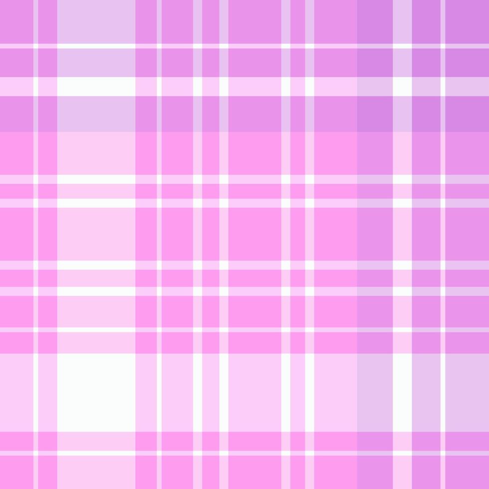 motif sans couture dans les couleurs blanches, roses et violettes du soir pour le plaid, le tissu, le textile, les vêtements, la nappe et d'autres choses. image vectorielle. vecteur