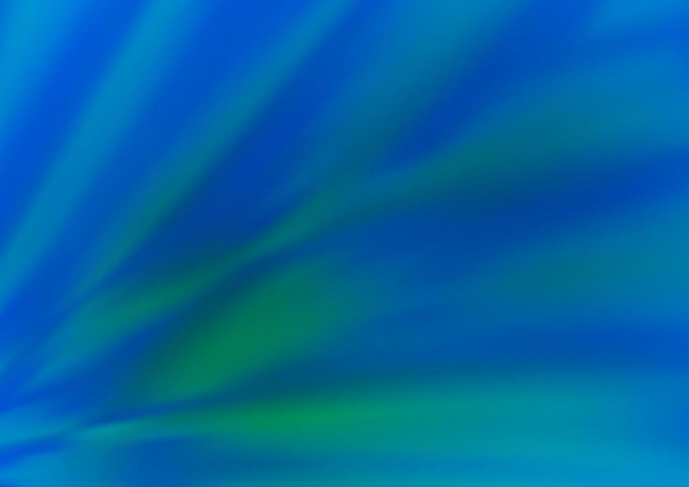 bleu clair, vecteur vert motif flou abstrait.