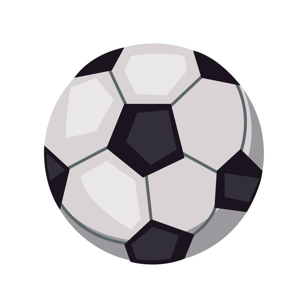 équipement de sport de ballon de football vecteur