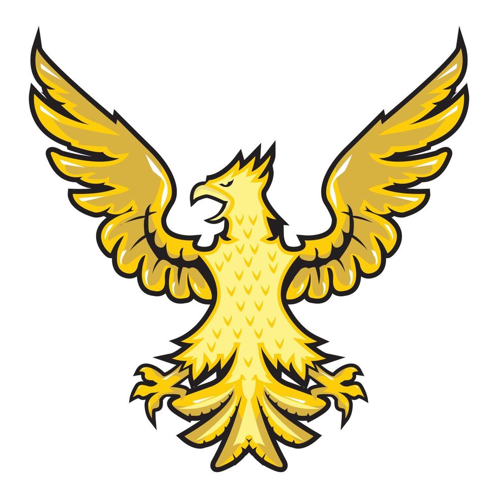 symbole de l'aigle royal vecteur