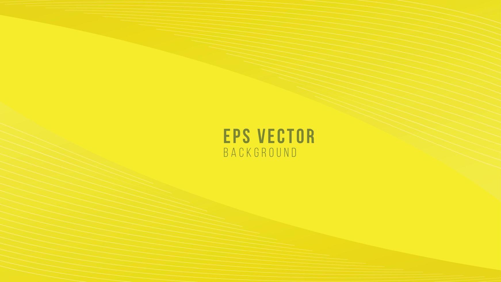 fond de forme de ligne jaune vecteur eps abstrait