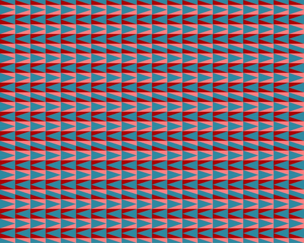 motif géométrique sans couture rouge et bleu vecteur