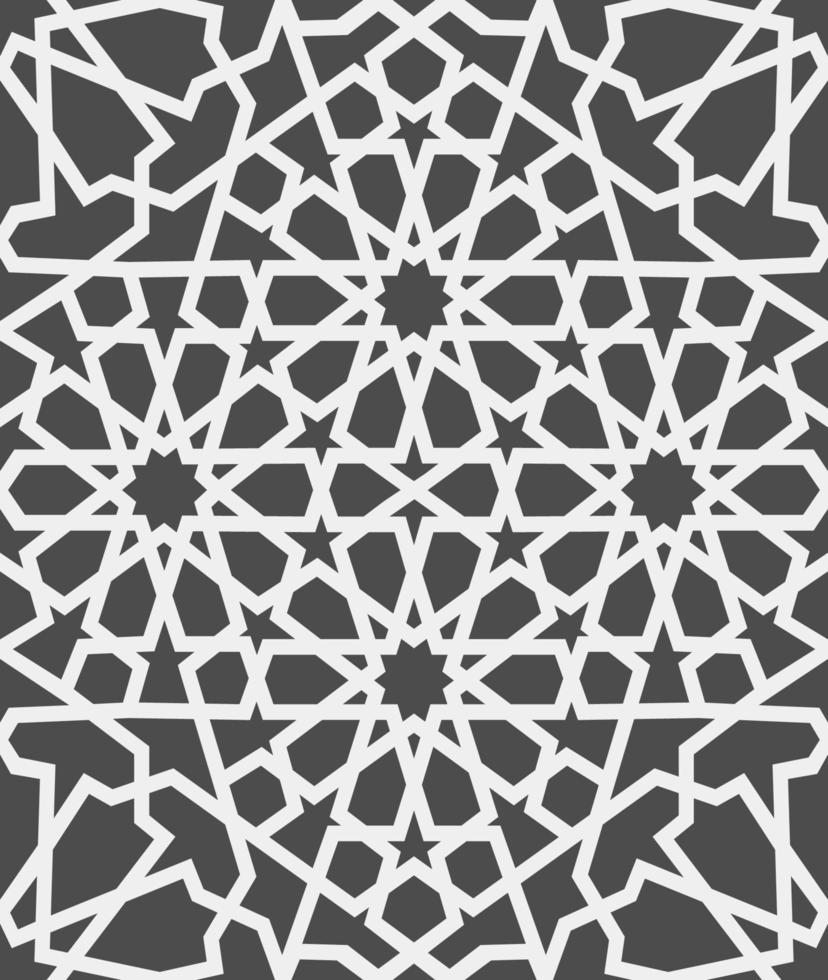 modèle islamique. motif géométrique arabe harmonieux, ornement oriental, ornement indien, motif persan, 3d. la texture sans fin peut être utilisée pour le fond d'écran, les motifs de remplissage, l'arrière-plan de la page Web. vecteur