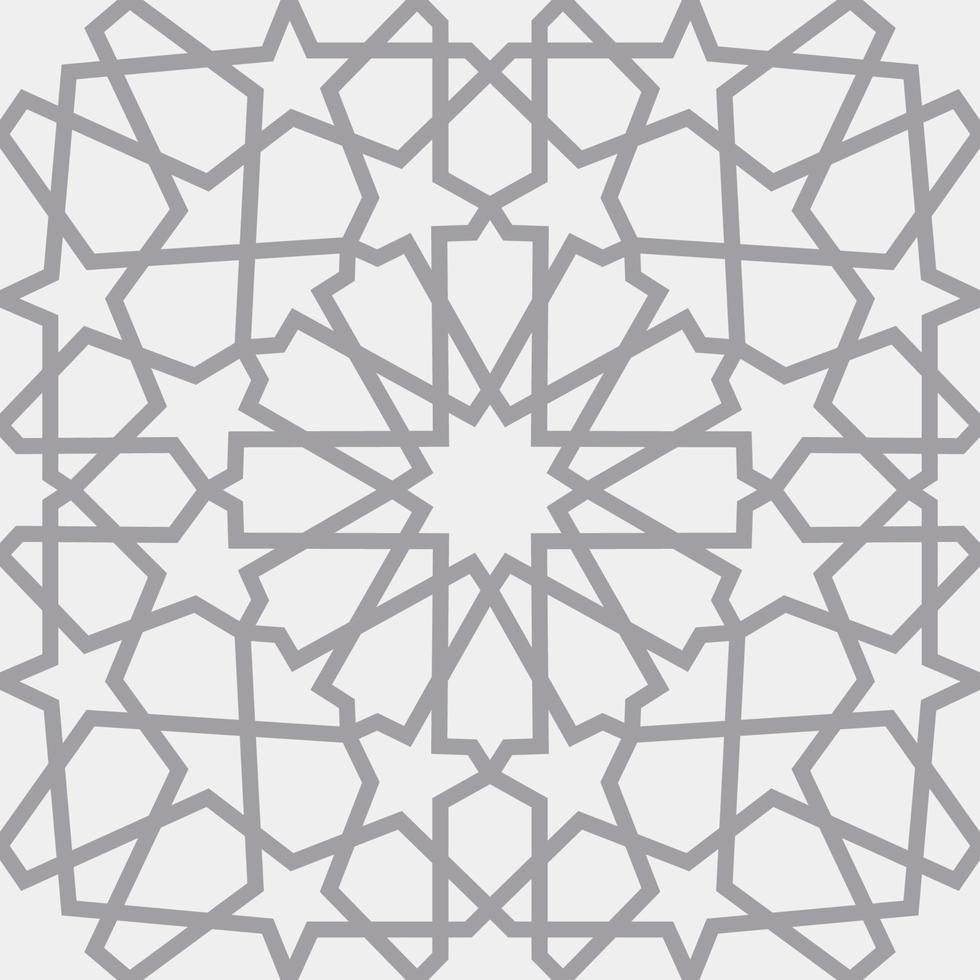 modèle islamique. motif géométrique arabe harmonieux, ornement oriental, ornement indien, motif persan, 3d. la texture sans fin peut être utilisée pour le fond d'écran, les motifs de remplissage, l'arrière-plan de la page Web. vecteur