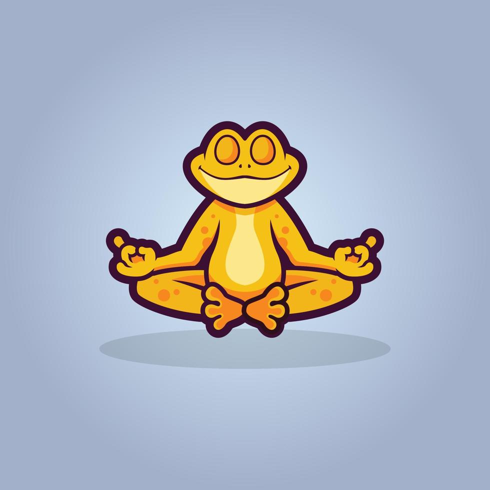 grenouille dessin animé couleur clipart illustration pro vecteur