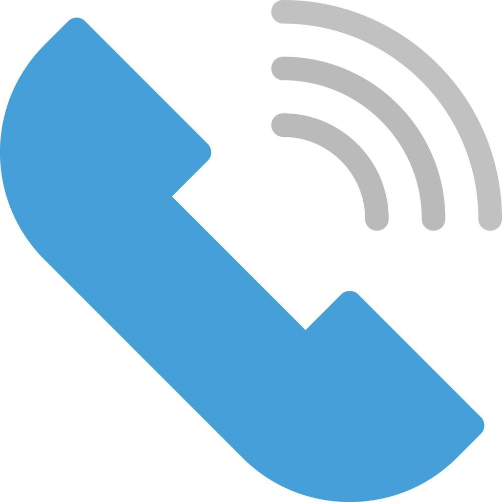 icône plate de télécommunication vecteur