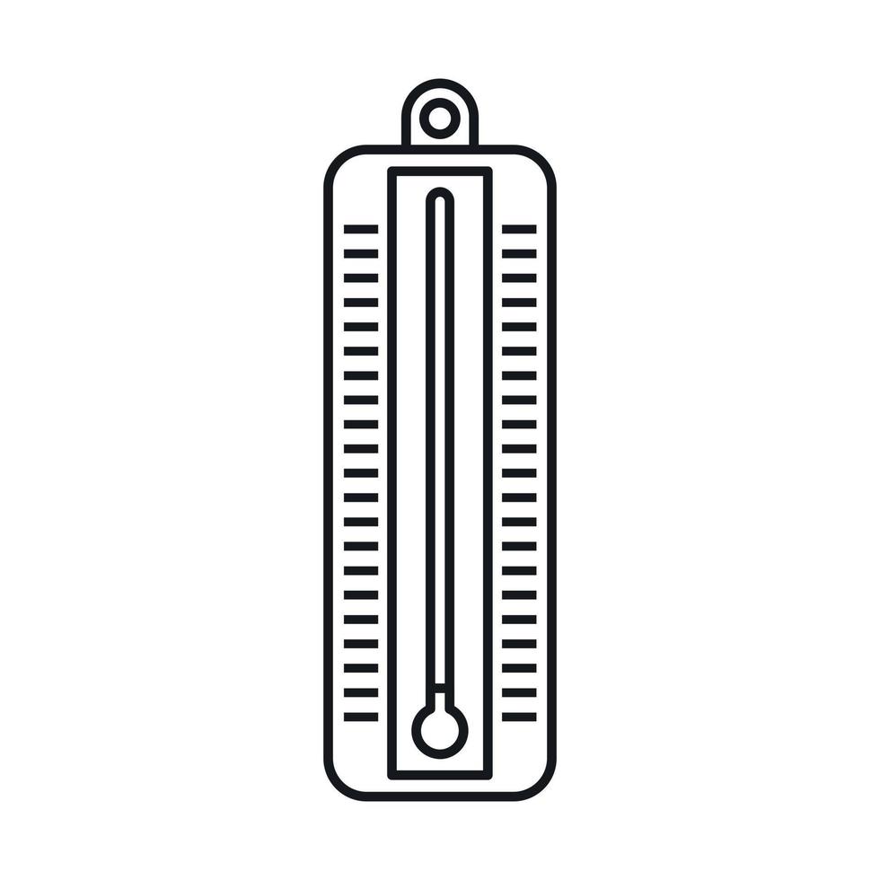 le thermomètre indique une icône de basse température vecteur