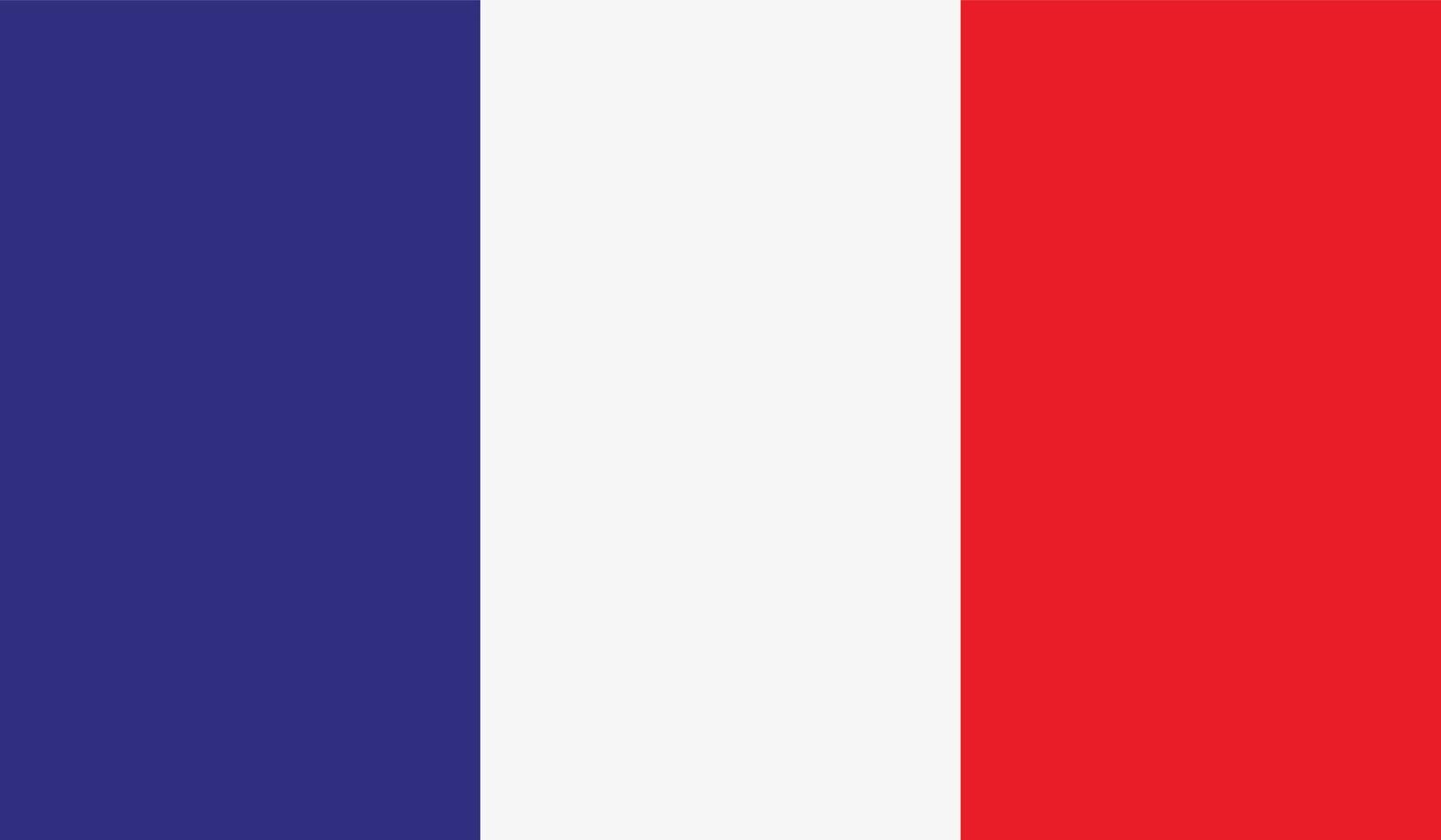 image du drapeau français vecteur