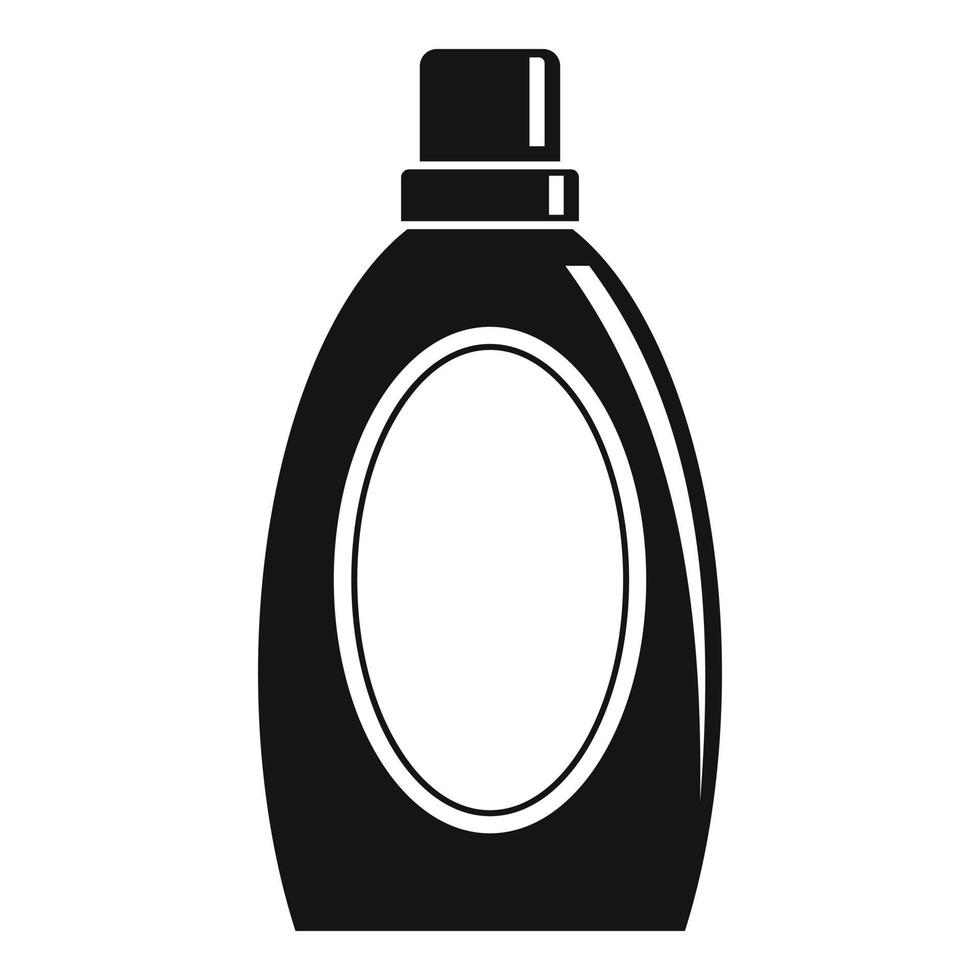 laver l'icône de la bouteille propre, style simple vecteur