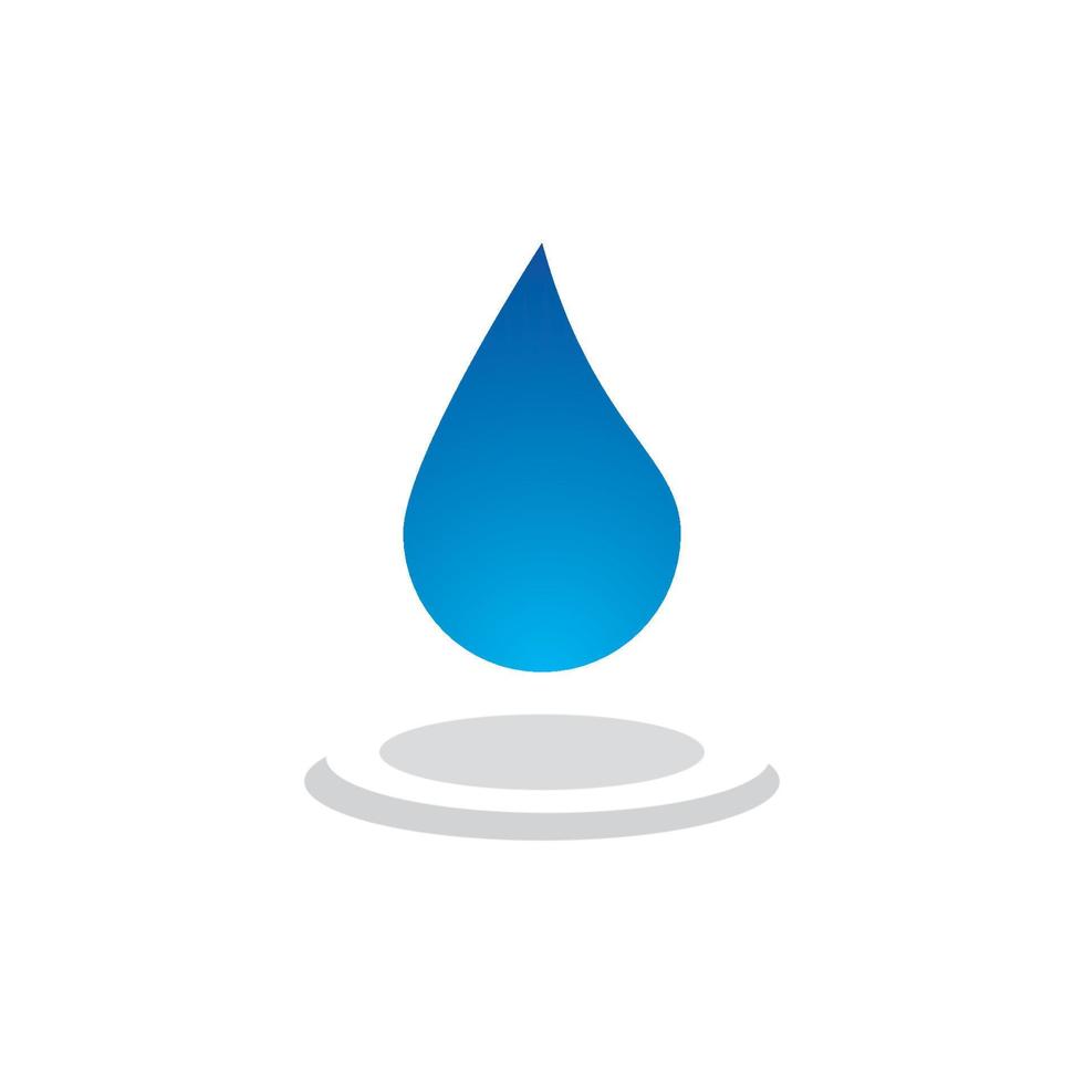 logo de goutte d'eau vecteur