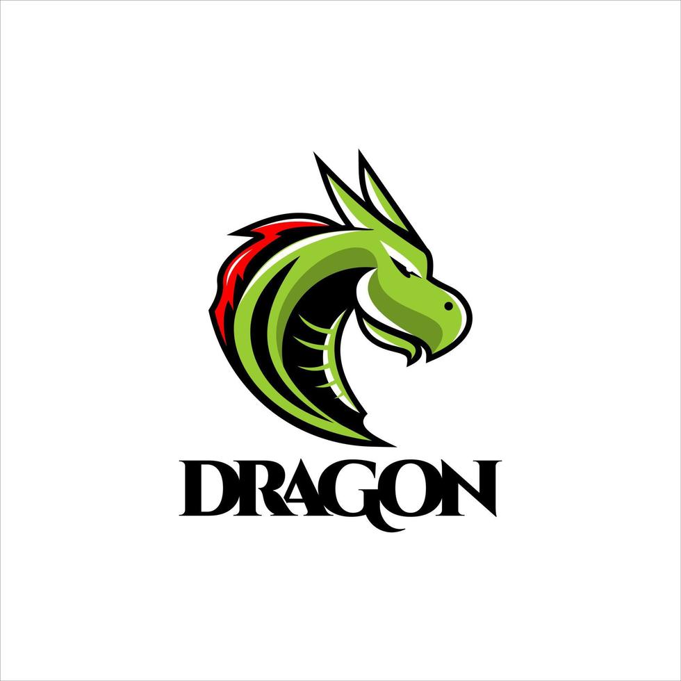 création de logo dragon vecteur animal légendaire