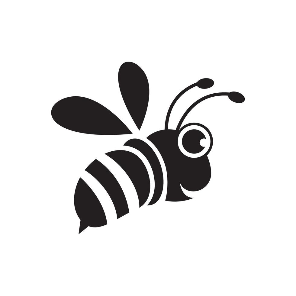 images de logo d'abeille vecteur