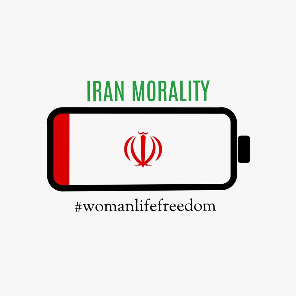 vecteur d'illustration de la protestation en iran, campagne de liberté de la vie de la femme parfaite pour l'impression, etc.