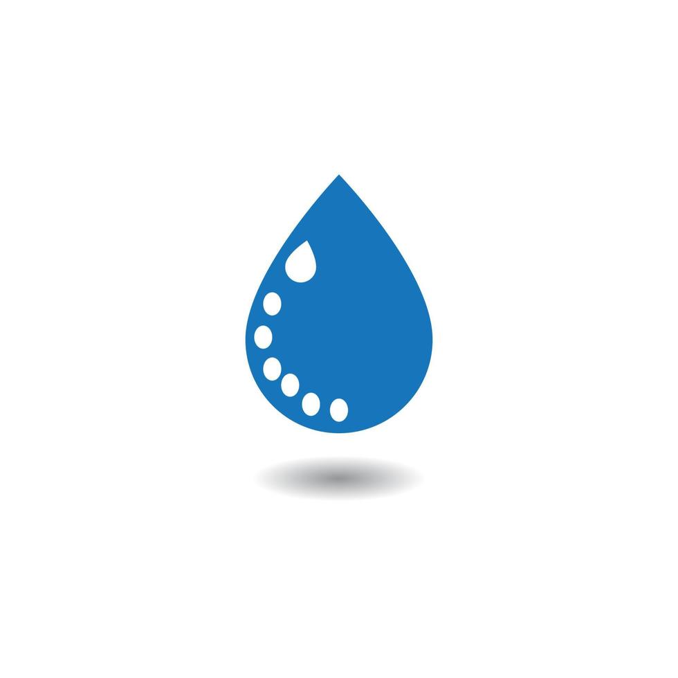 logo de goutte d'eau vecteur