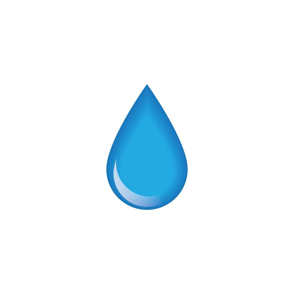 logo de goutte d'eau vecteur