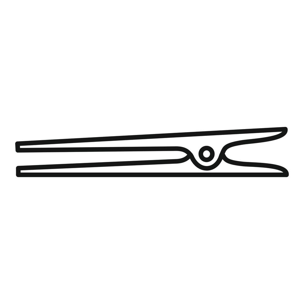 icône de clip de forgeron, style de contour vecteur