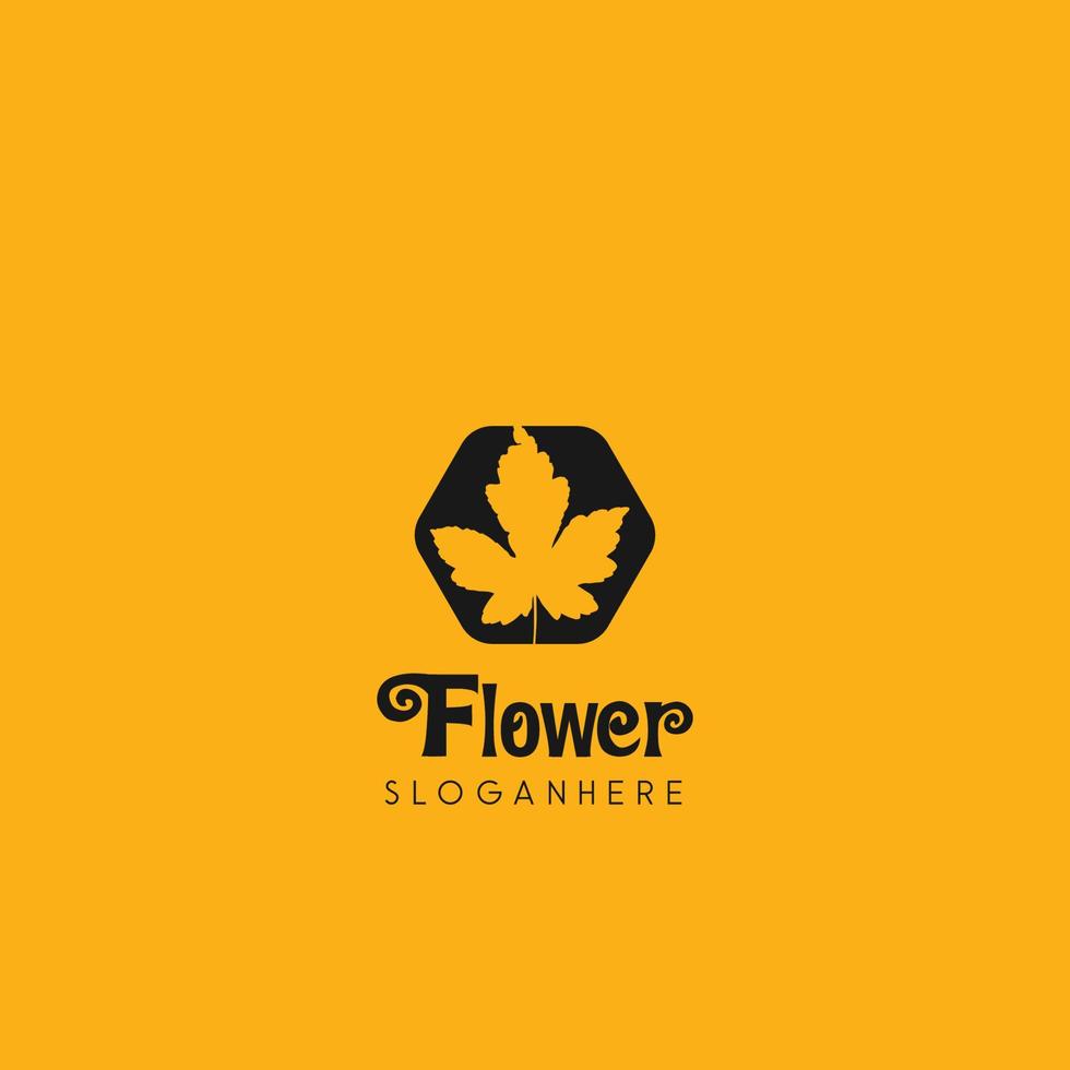 vecteur de logo floral