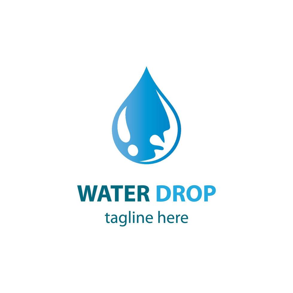 images de logo de goutte d'eau vecteur