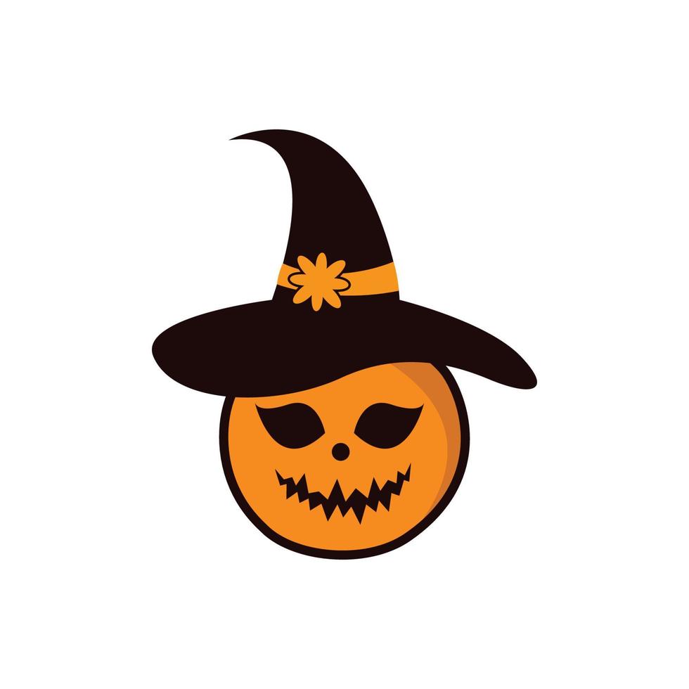 icône de vecteur de citrouille d'halloween
