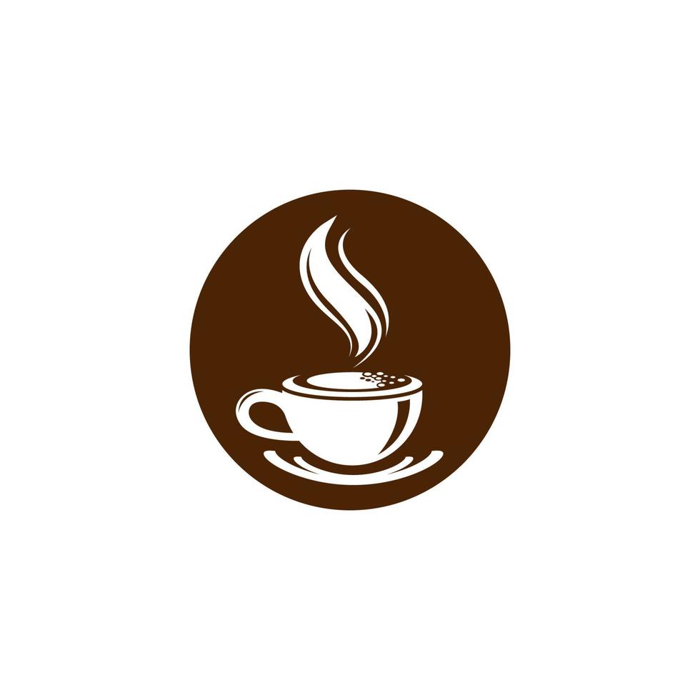 images de logo de tasse de café 14607990 Art vectoriel chez Vecteezy